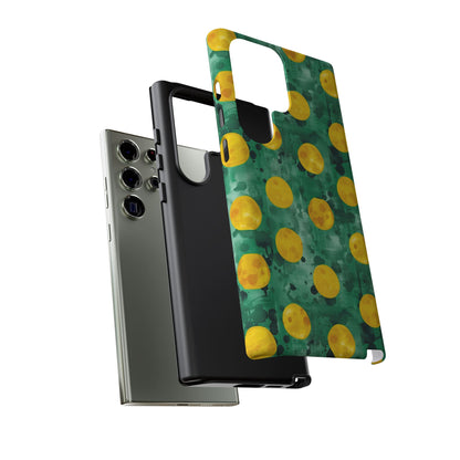Tough Cases With a Green Color And Yellow ,A Perfect Gift For A Girl