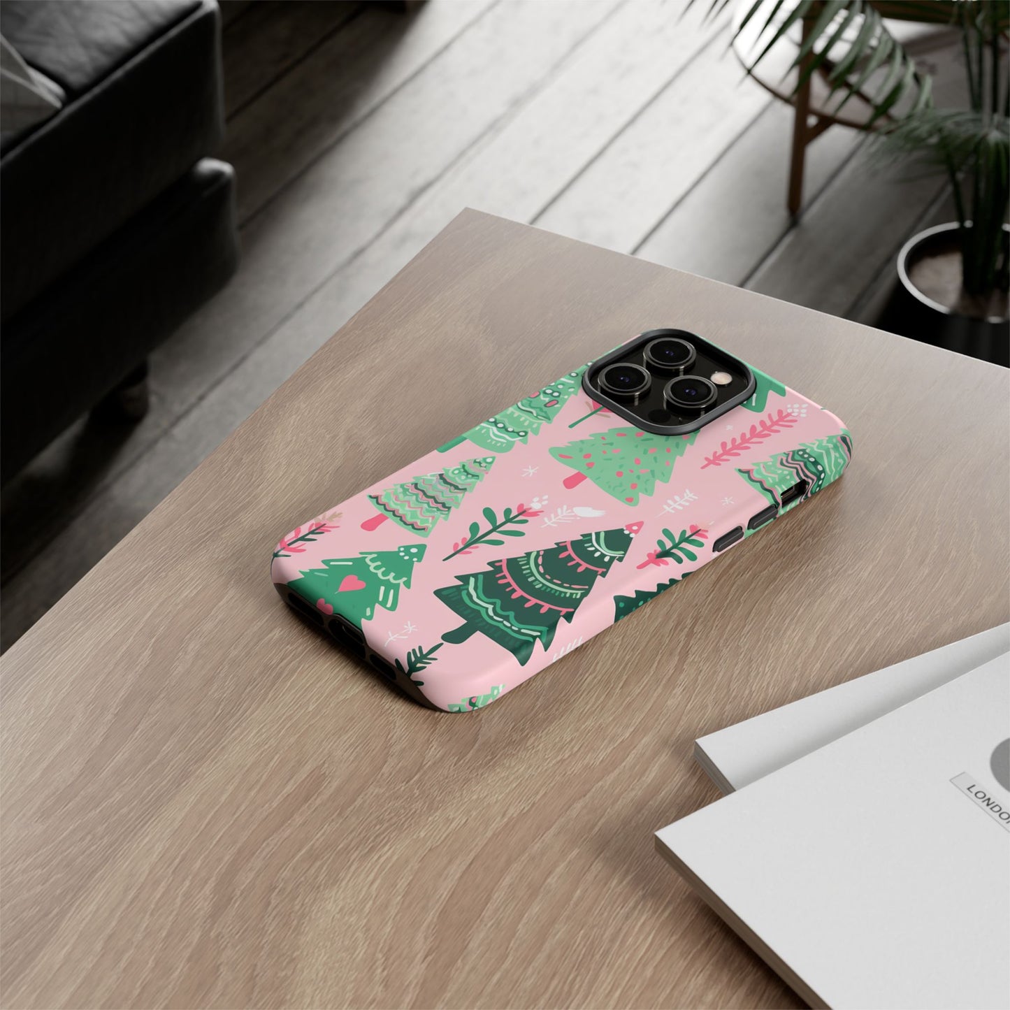 Christmas Tree Phone Case for your IPhone. A Perfect Gift For Her.