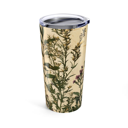 Botanical 20oz Tumbler – Vintage Floral Insulated Travel Cup