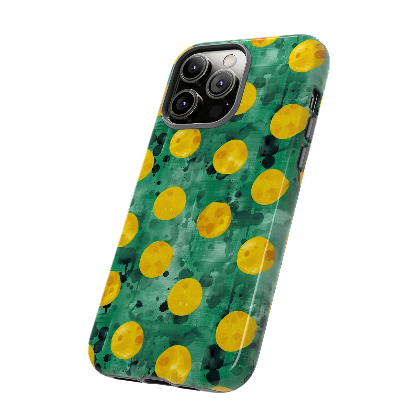 Tough Cases With a Green Color And Yellow ,A Perfect Gift For A Girl