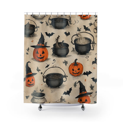 Shower Curtains for Hallowen days. Perfect for you bathroom .