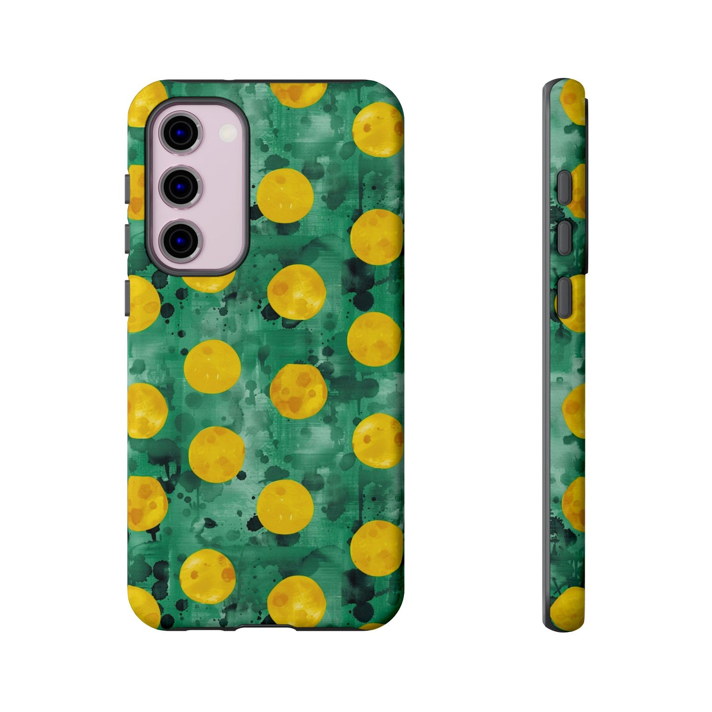 Tough Cases With a Green Color And Yellow ,A Perfect Gift For A Girl