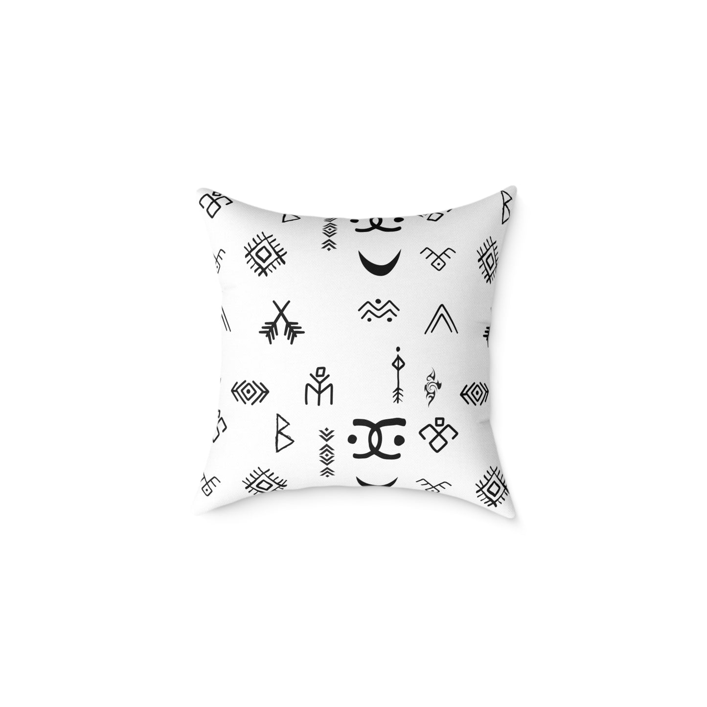 Stylish Geometric Print Pillow, Modern Home Decor.