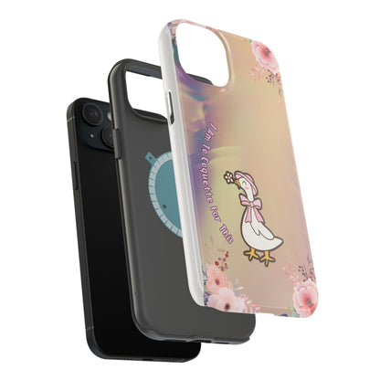 Magnetic Impact-Resistant Cases for animals lovers and coquette girl ,perfect gift for her .