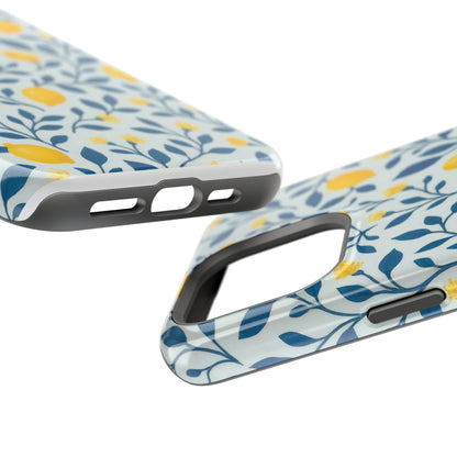 Phone Case — Lemon Branch Magnetic Impact-Resistant Case IPhone Case For Girl,Summer Vibes.
