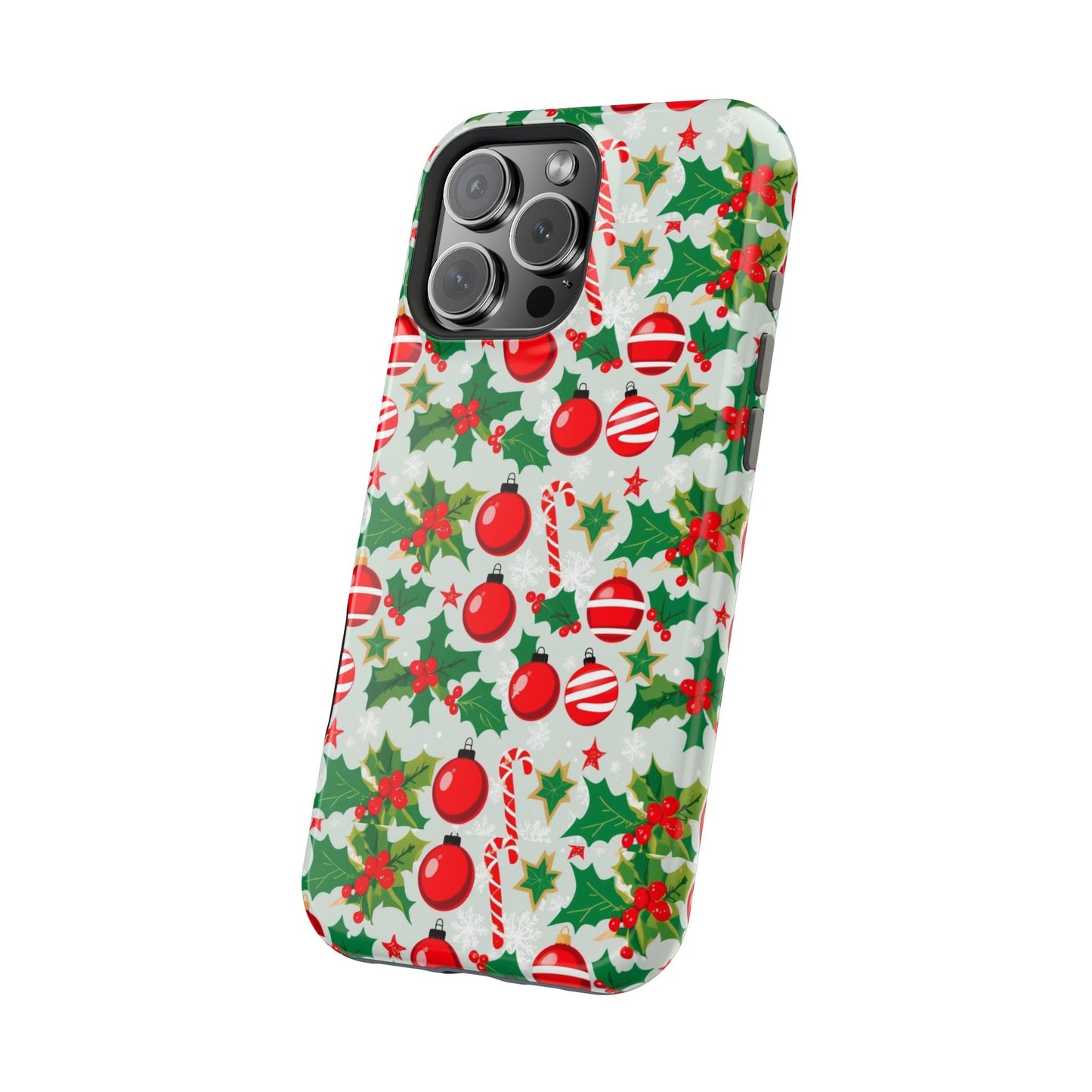 Festive Holiday Phone Case - Magnetic Impact-Resistant, Christmas Decor, Gift for Mom, Winter Vibes, Unique Phone Accessories