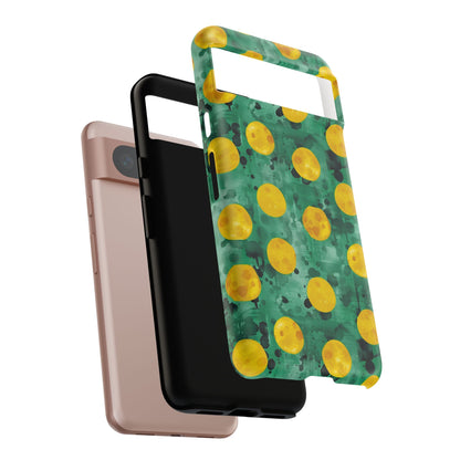 Tough Cases With a Green Color And Yellow ,A Perfect Gift For A Girl