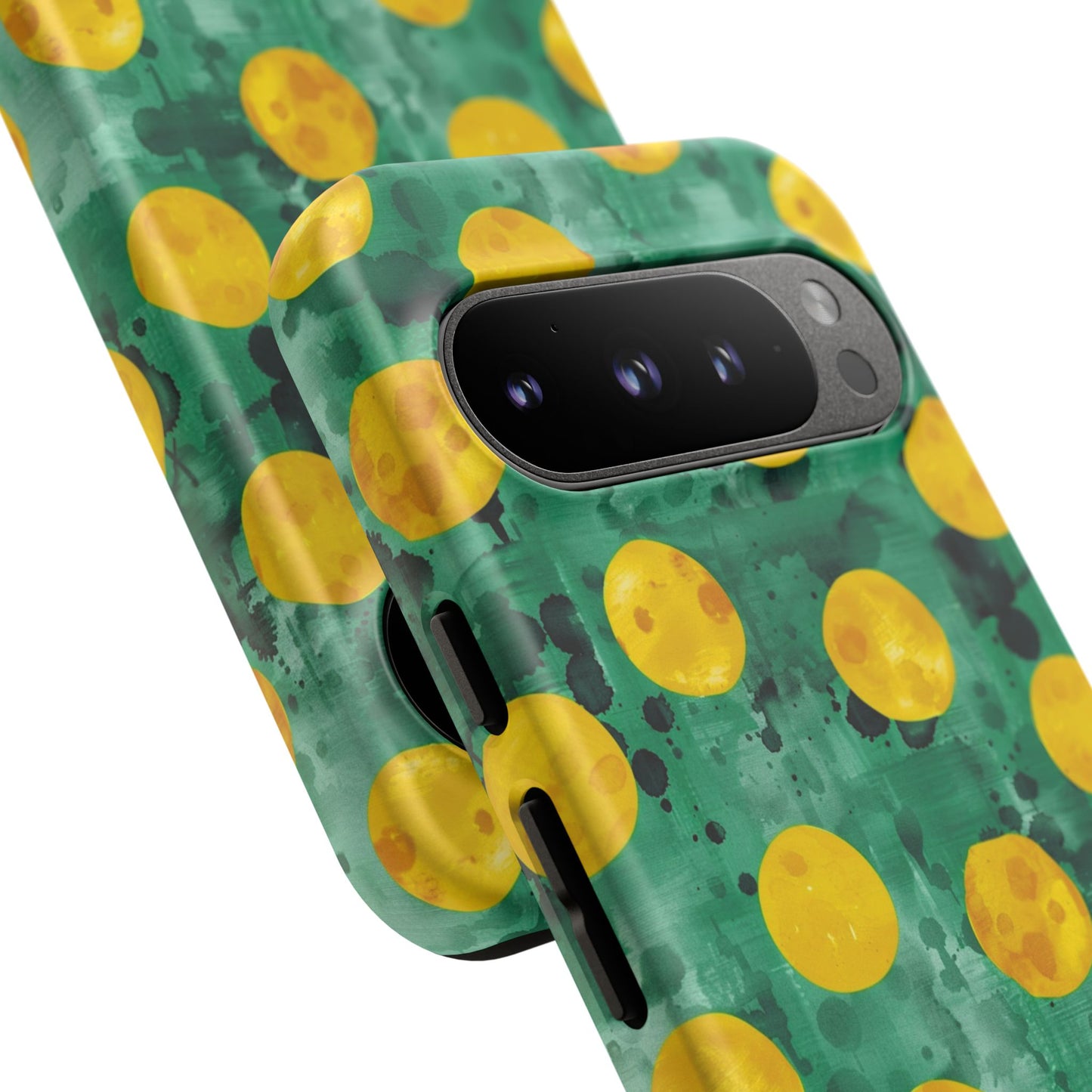 Tough Cases With a Green Color And Yellow ,A Perfect Gift For A Girl