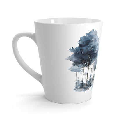 Winter Wonderland Latte Mug Perfect For Holidays,Christmas Gift ,12 Oz