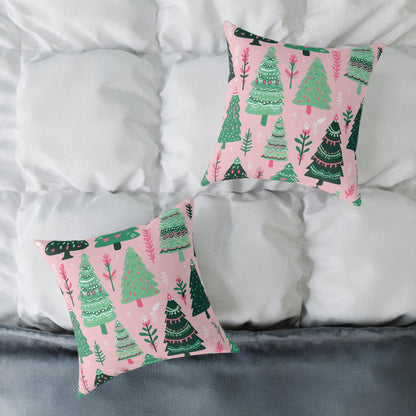 Christmas Tree Decorative Pillow, Holidays Gift For The Love Ones