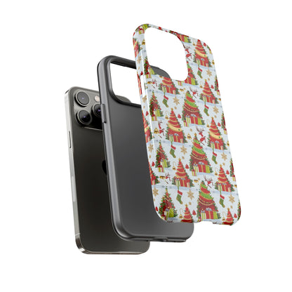 Festive Phone Case for Holiday Cheer, Christmas Gift, Phone Cover, Winter Decoration, Santa Claus Design