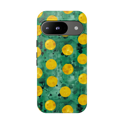 Tough Cases With a Green Color And Yellow ,A Perfect Gift For A Girl