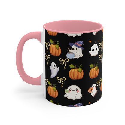 Halloween Ghosts Accent Mug - Cute Spooky Coffee Cup for Fall Decor, Ghost Mug for Halloween Party, Whimsical Pumpkin Design, Perfect [...]