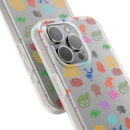 Colorful Animal Flexi Cases for Phones | Gift for Animal Lovers