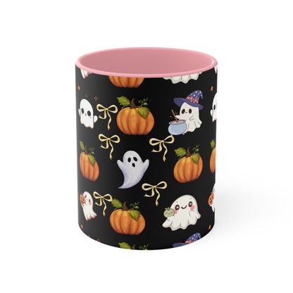 Halloween Ghosts Accent Mug - Cute Spooky Coffee Cup for Fall Decor, Ghost Mug for Halloween Party, Whimsical Pumpkin Design, Perfect [...]