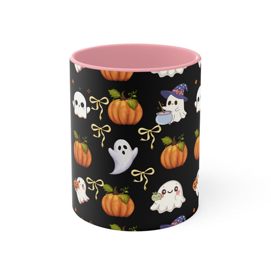 Halloween Ghosts Accent Mug - Cute Spooky Coffee Cup for Fall Decor, Ghost Mug for Halloween Party, Whimsical Pumpkin Design, Perfect [...]