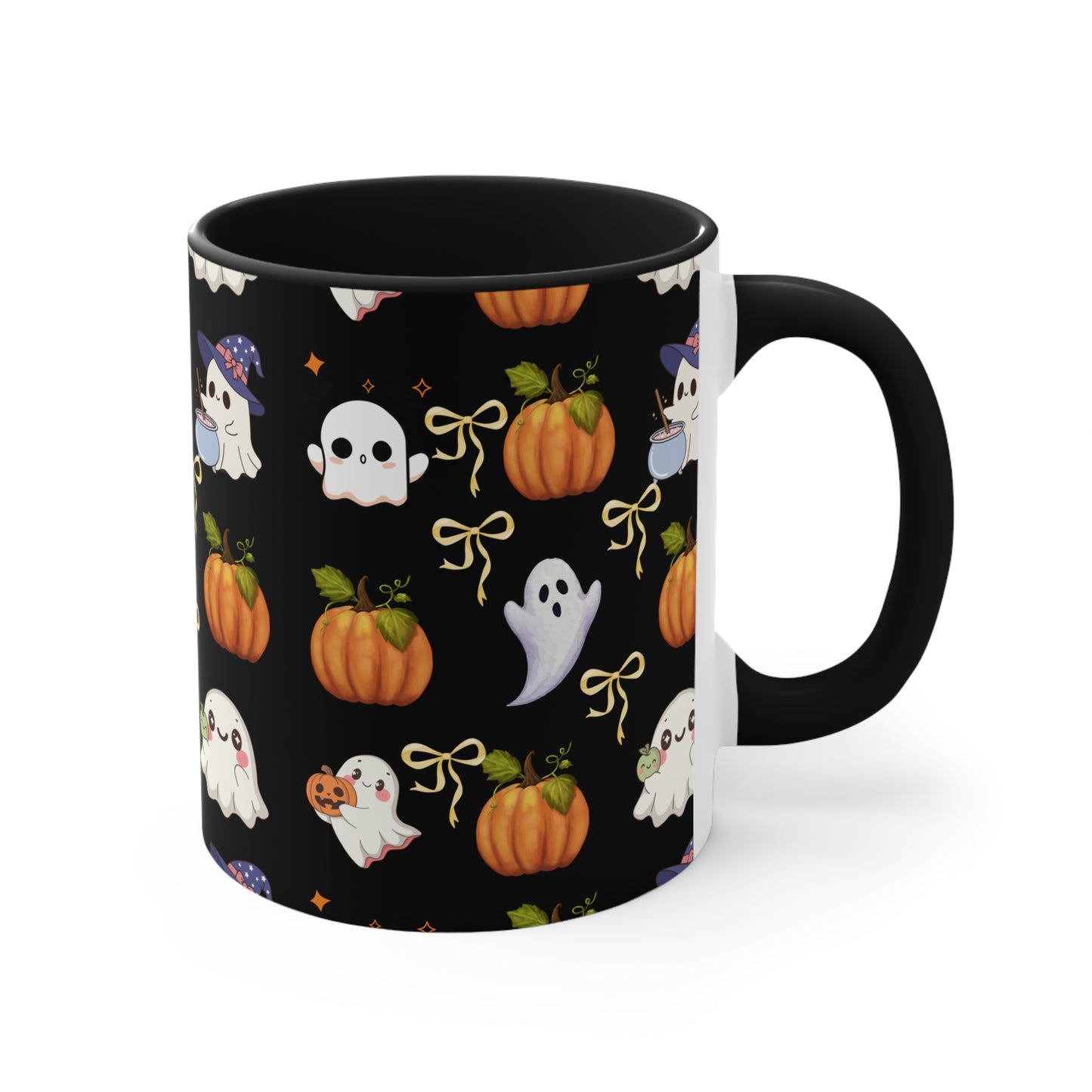 Halloween Ghosts Accent Mug - Cute Spooky Coffee Cup for Fall Decor, Ghost Mug for Halloween Party, Whimsical Pumpkin Design, Perfect [...]