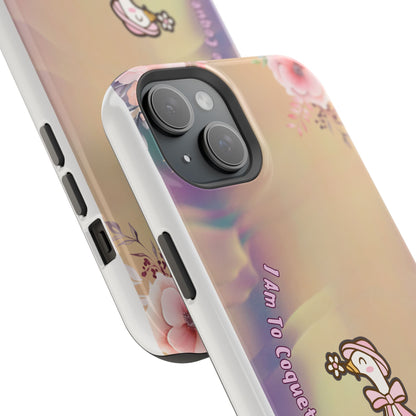 Magnetic Impact-Resistant Cases for animals lovers and coquette girl ,perfect gift for her .