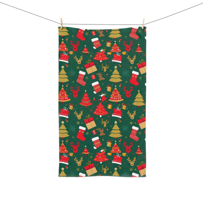 Hand Towel with Christmas decorations amazing for holidays