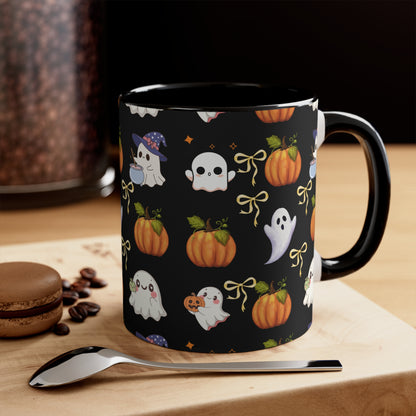 Halloween Ghosts Accent Mug - Cute Spooky Coffee Cup for Fall Decor, Ghost Mug for Halloween Party, Whimsical Pumpkin Design, Perfect [...]