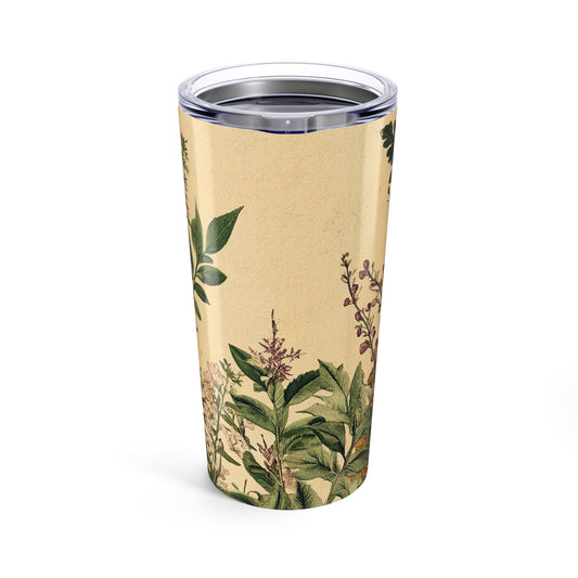 Botanical 20oz Tumbler – Vintage Floral Insulated Travel Cup