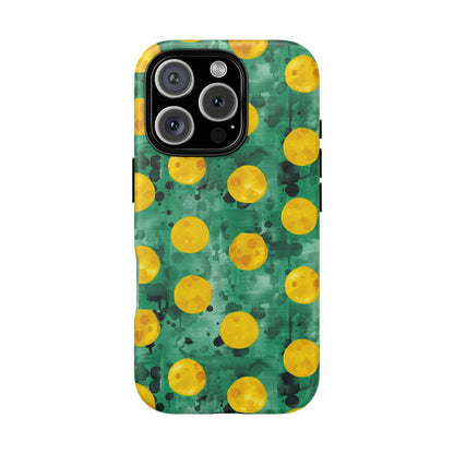 Tough Cases With a Green Color And Yellow ,A Perfect Gift For A Girl