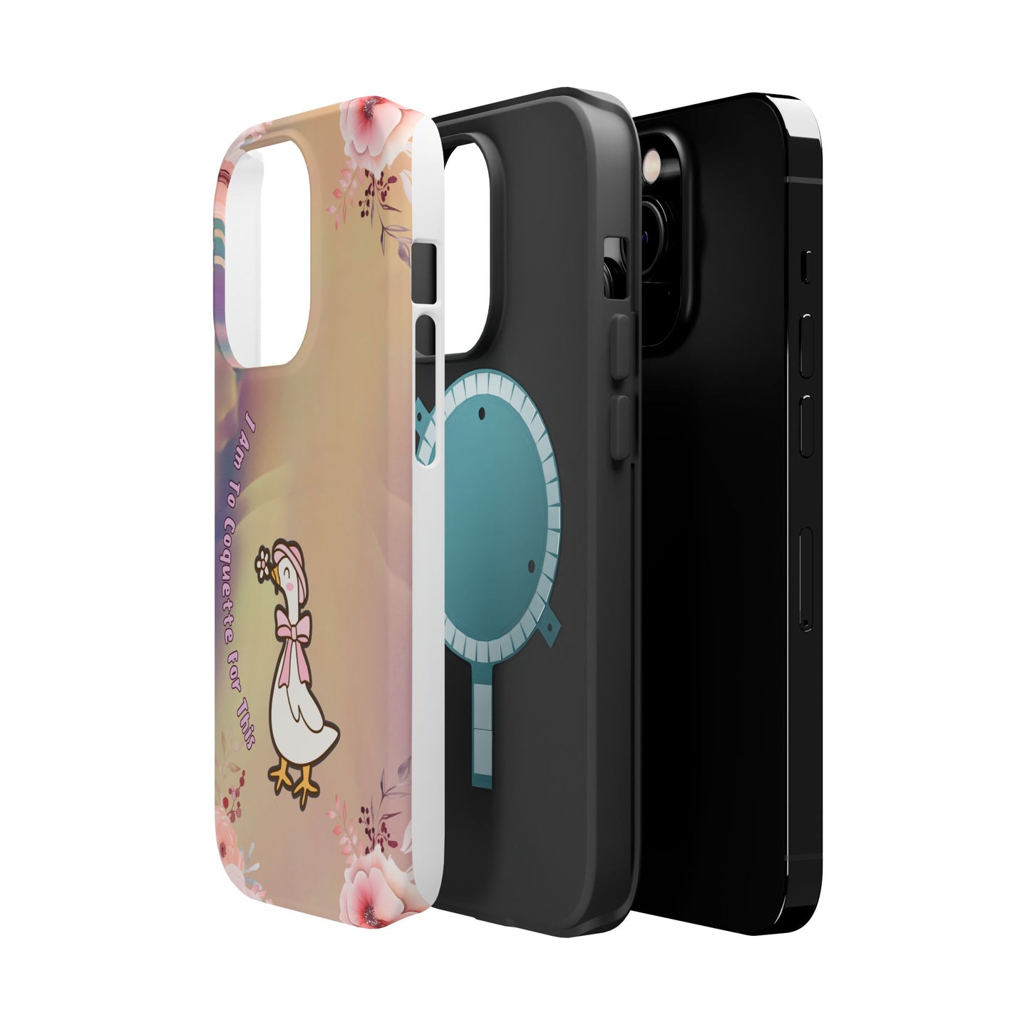 Magnetic Impact-Resistant Cases for animals lovers and coquette girl ,perfect gift for her .