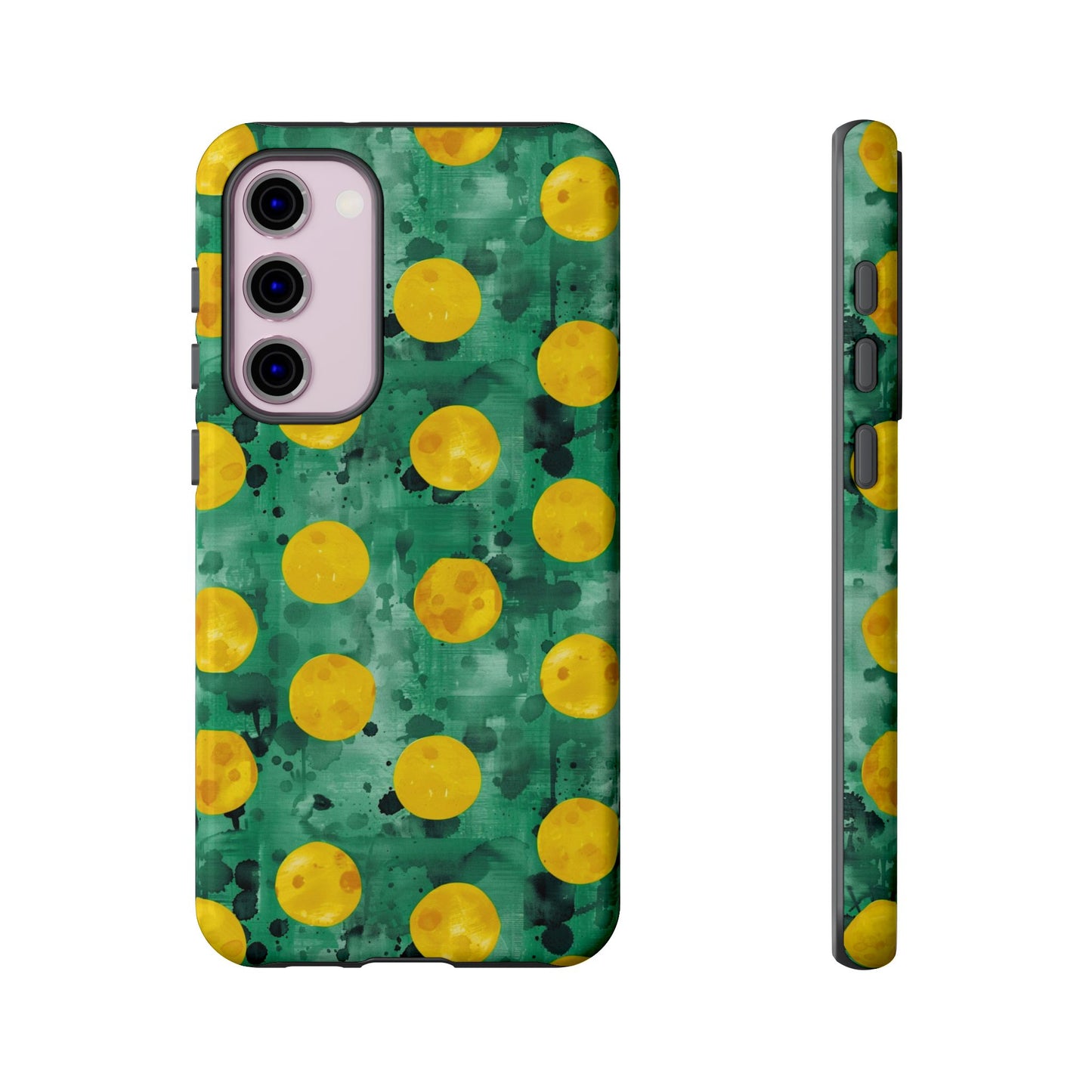 Tough Cases With a Green Color And Yellow ,A Perfect Gift For A Girl