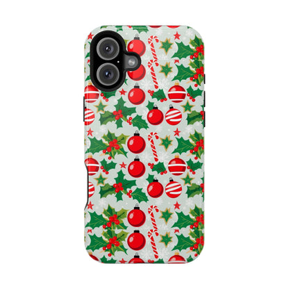 Festive Holiday Phone Case - Magnetic Impact-Resistant, Christmas Decor, Gift for Mom, Winter Vibes, Unique Phone Accessories