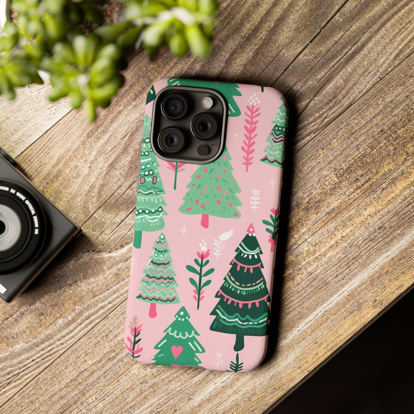 Christmas Tree Phone Case for your IPhone. A Perfect Gift For Her.