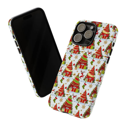 Festive Phone Case for Holiday Cheer, Christmas Gift, Phone Cover, Winter Decoration, Santa Claus Design