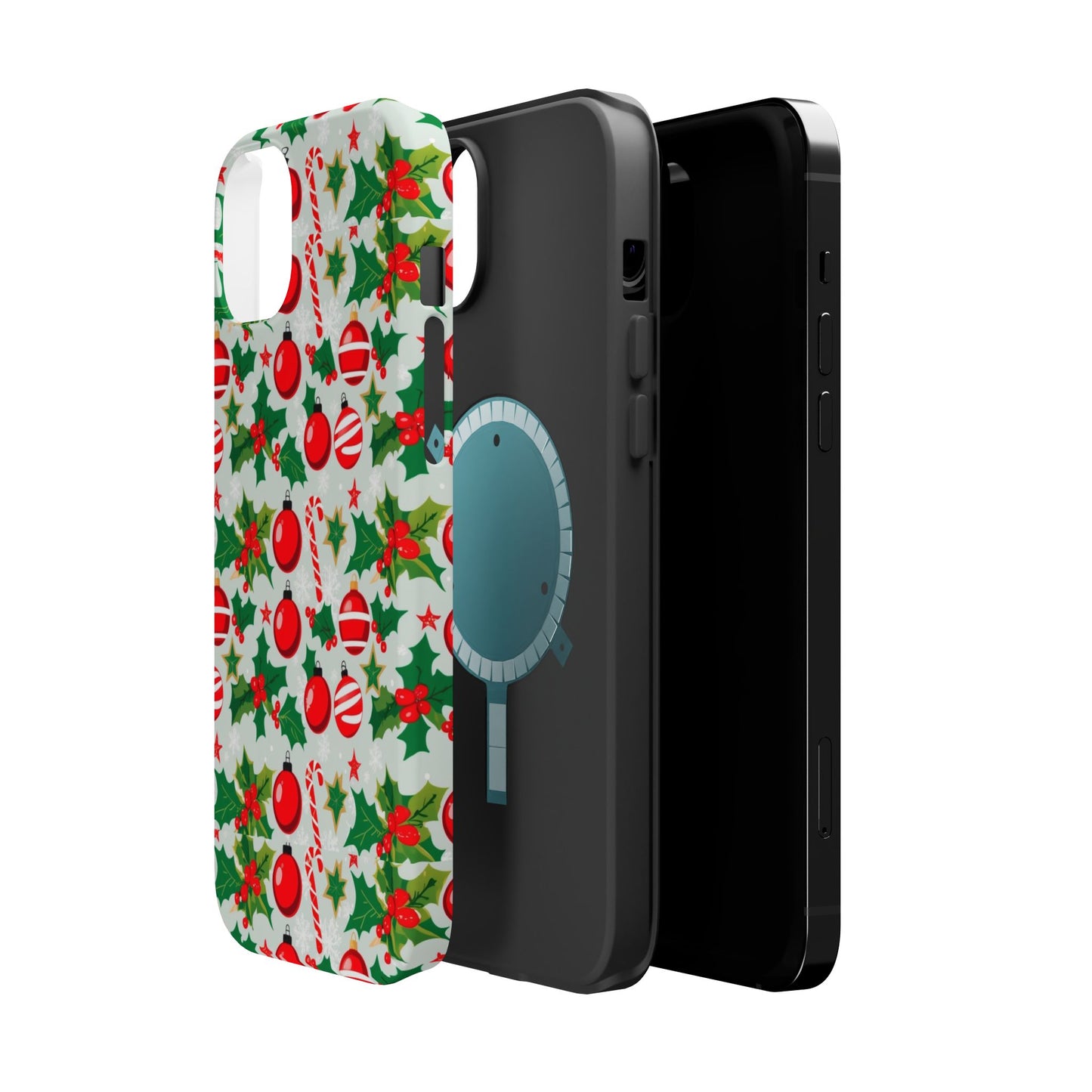Festive Holiday Phone Case - Magnetic Impact-Resistant, Christmas Decor, Gift for Mom, Winter Vibes, Unique Phone Accessories
