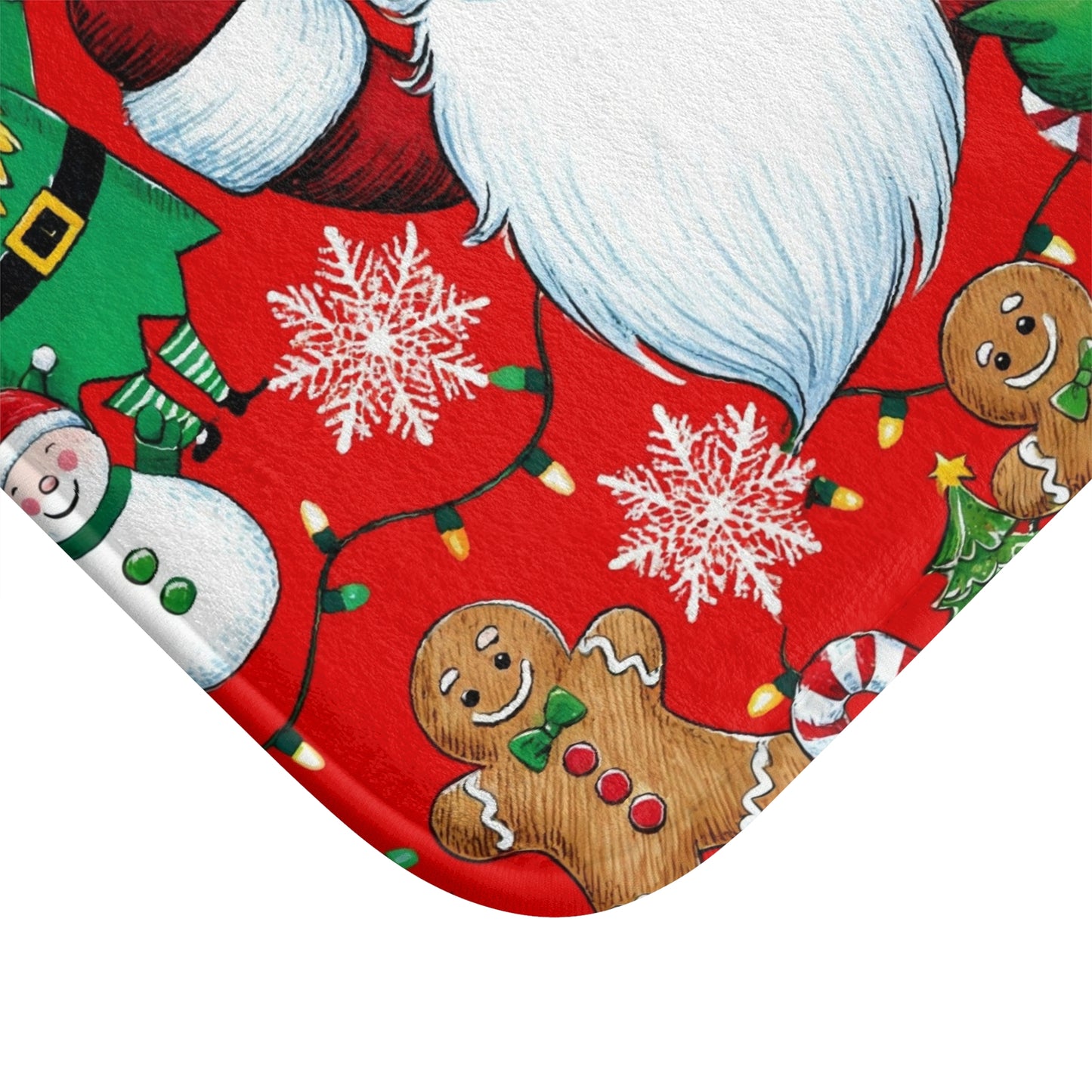 Bath Mat for holidays, Christmas decoration