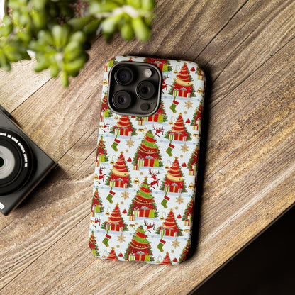 Festive Phone Case for Holiday Cheer, Christmas Gift, Phone Cover, Winter Decoration, Santa Claus Design
