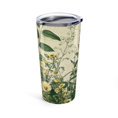 Botanical 20oz Tumbler – Vintage Floral Insulated Travel Cup