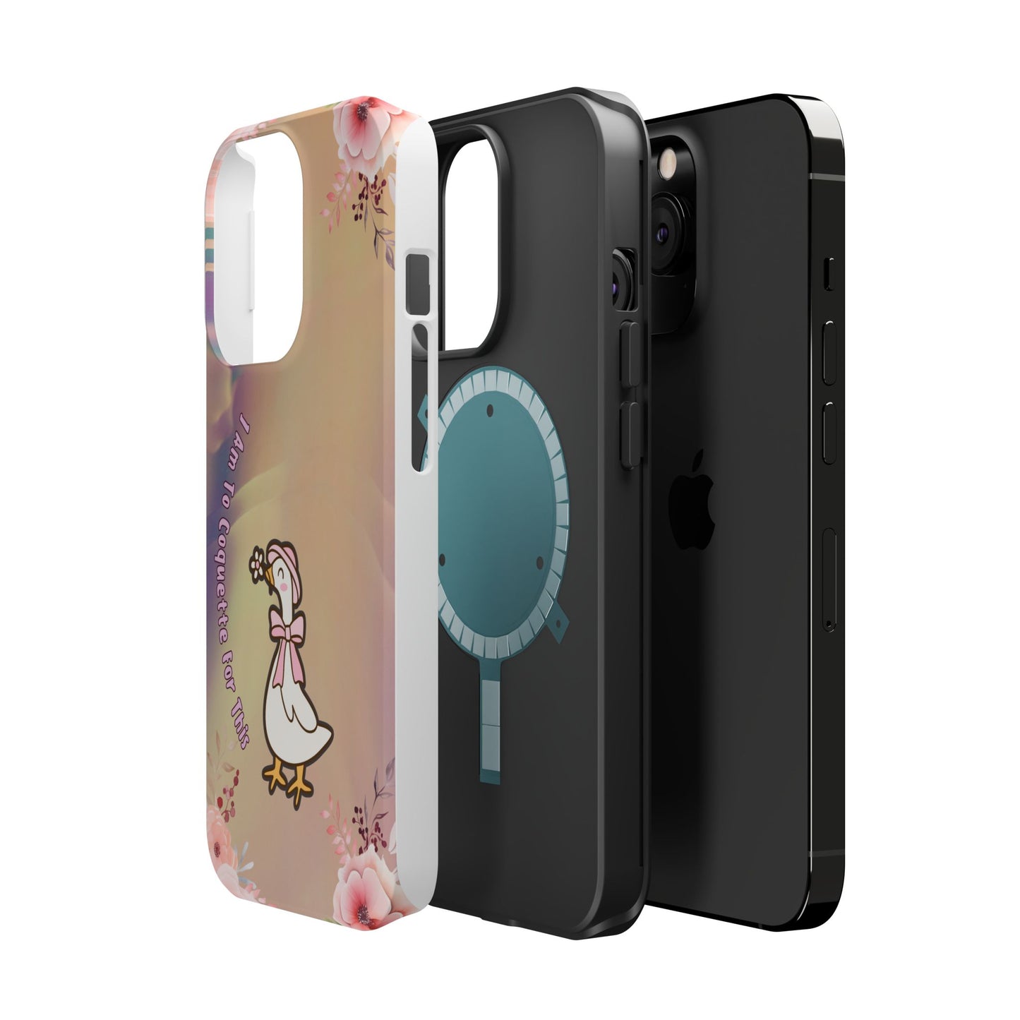 Magnetic Impact-Resistant Cases for animals lovers and coquette girl ,perfect gift for her .