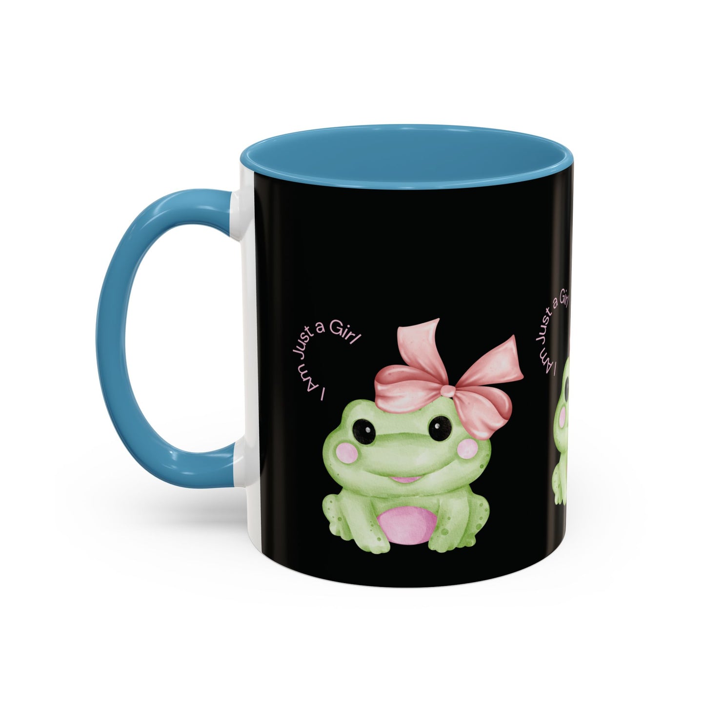 Cute Frog Accent Coffee Mug - Perfect for Girls, Gift for Coffee Lovers, Funny Frog Mug, Animal Lover Gift, Office Mug