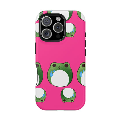 Colorful Frog Phone Case, Cute Protective Phone Cover, Fun Kawaii Mobile Accessories.