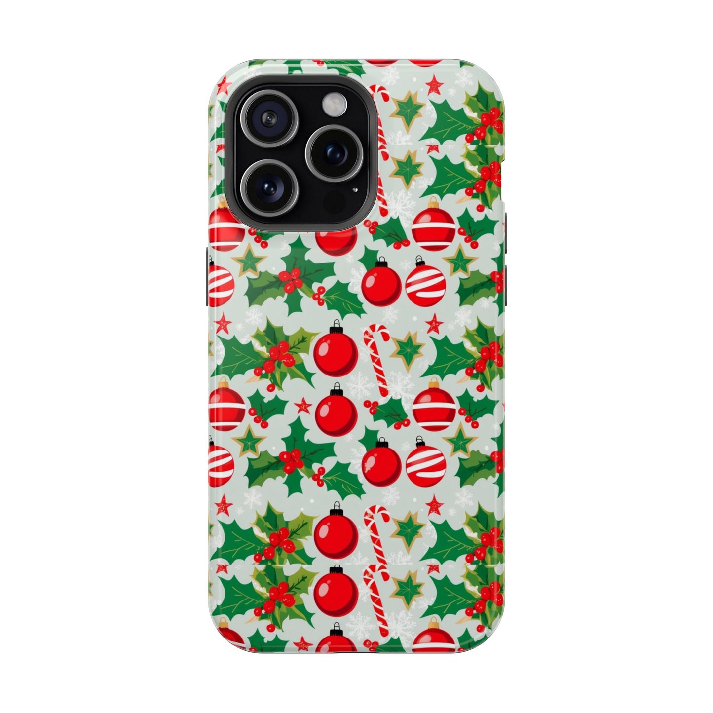 Festive Holiday Phone Case - Magnetic Impact-Resistant, Christmas Decor, Gift for Mom, Winter Vibes, Unique Phone Accessories