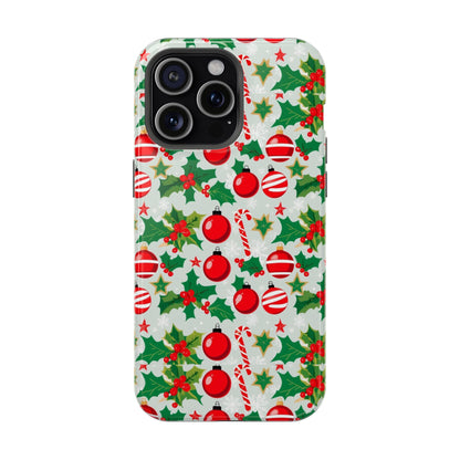 Festive Holiday Phone Case - Magnetic Impact-Resistant, Christmas Decor, Gift for Mom, Winter Vibes, Unique Phone Accessories