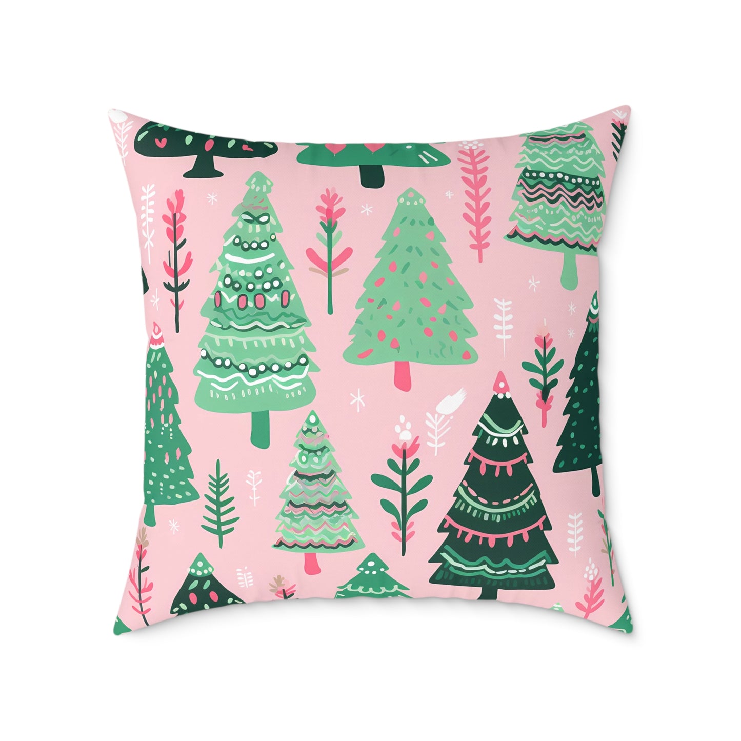 Christmas Tree Decorative Pillow, Holidays Gift For The Love Ones