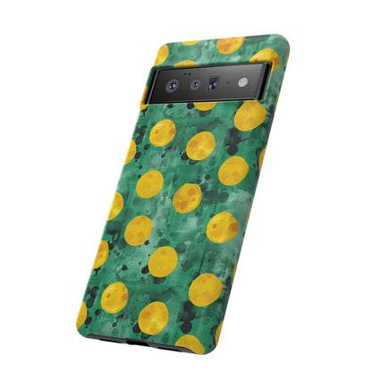 Tough Cases With a Green Color And Yellow ,A Perfect Gift For A Girl