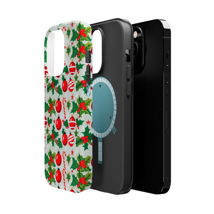 Festive Holiday Phone Case - Magnetic Impact-Resistant, Christmas Decor, Gift for Mom, Winter Vibes, Unique Phone Accessories