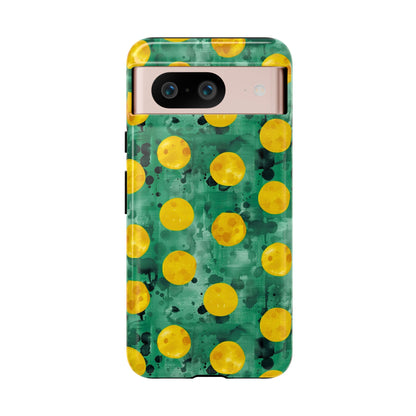 Tough Cases With a Green Color And Yellow ,A Perfect Gift For A Girl