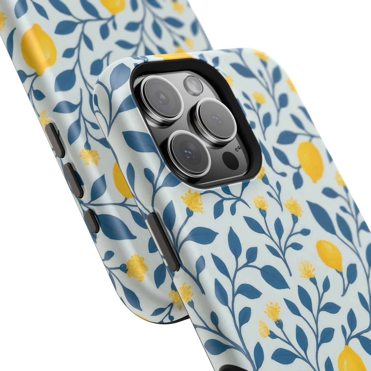 Phone Case — Lemon Branch Magnetic Impact-Resistant Case IPhone Case For Girl,Summer Vibes.