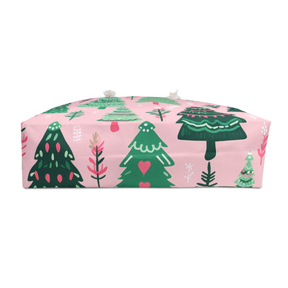 Christmas Tree Weekender Bag - Holiday Travel Tote A Perfect Gift For Ladies.