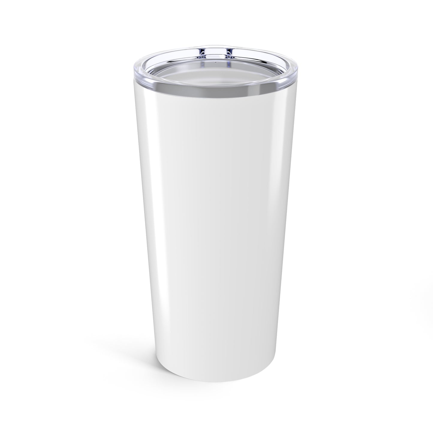 20oz Floral Tumbler — Blue Watercolor Magnolia Travel Cup