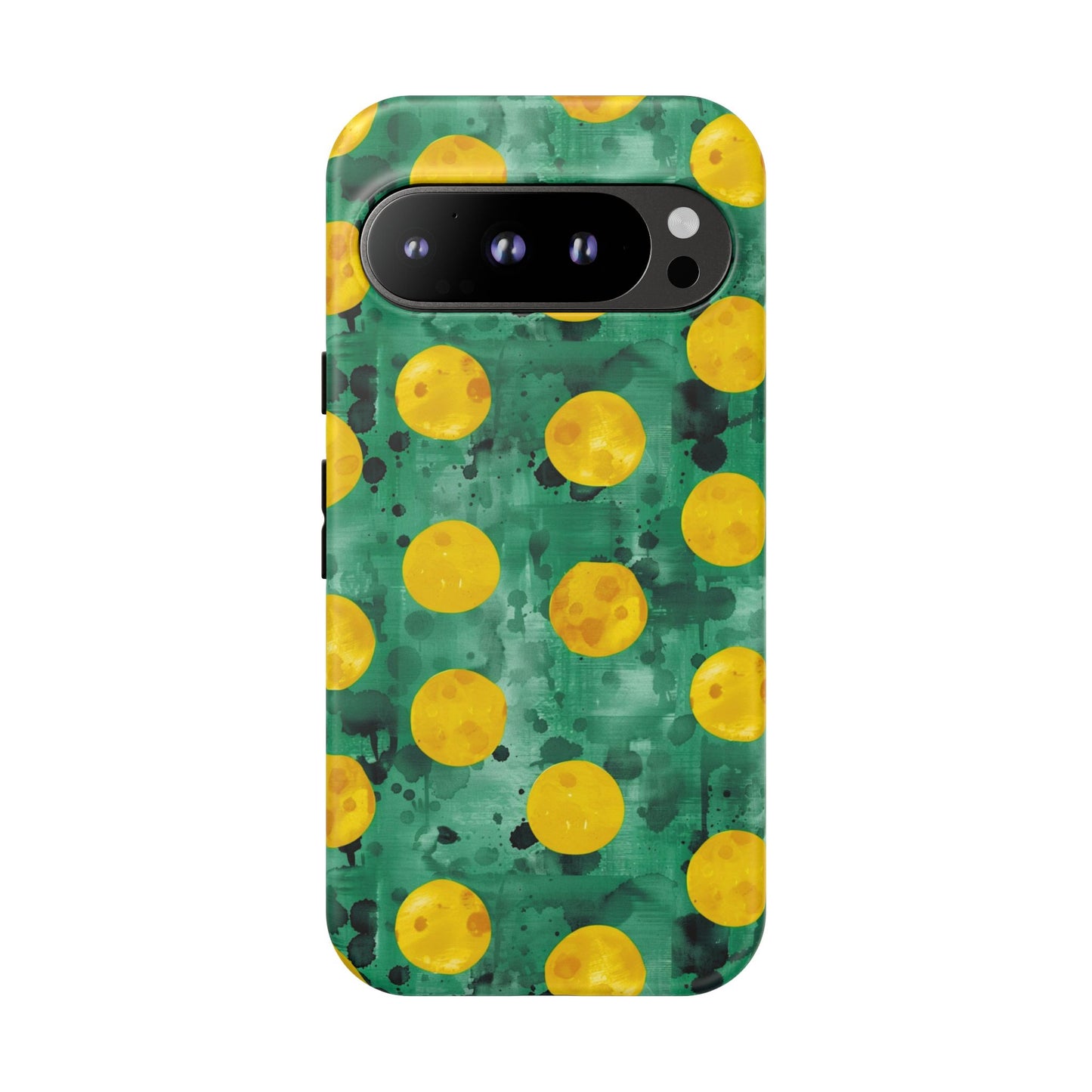 Tough Cases With a Green Color And Yellow ,A Perfect Gift For A Girl