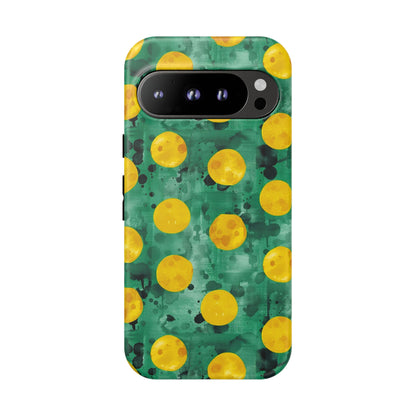 Tough Cases With a Green Color And Yellow ,A Perfect Gift For A Girl