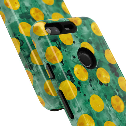 Tough Cases With a Green Color And Yellow ,A Perfect Gift For A Girl